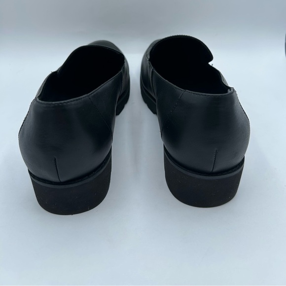 Vionic Kensley Women's Slip On Loafer Black Nappa Leather, Chunky Size 9 - Picture 12 of 12